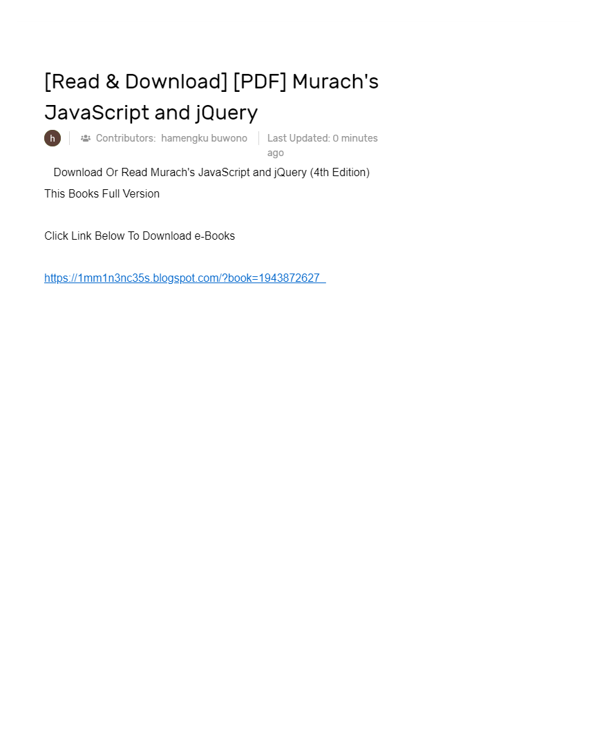 Read Download PDF Murach s JavaScript And JQuery AI Powered read-download-pdf-murach-s-javascript-and-jquery-ai-powered