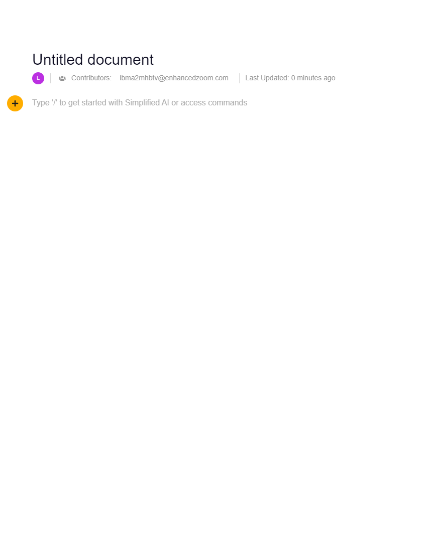 AI Powered Online Docs