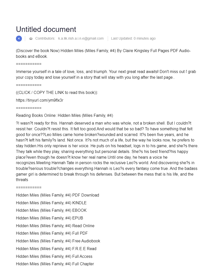 AI Powered Online Docs